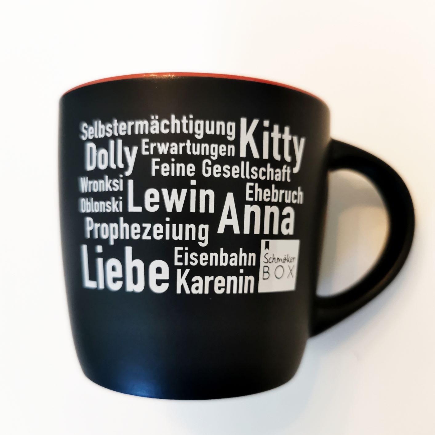 Lesezucker Tasse "Anna Karenina"